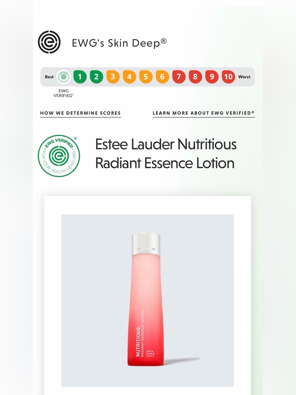 NIB NWT Estée Lauder Nutritious Radiant Essence Lotion - Sealed & Brand New - Picture 13 of 13